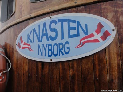 Vi sejlede med Knasten fra Nyborg.