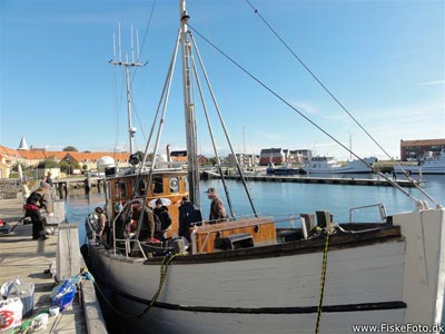 Knasten ved kajen i Nyborg Havn.