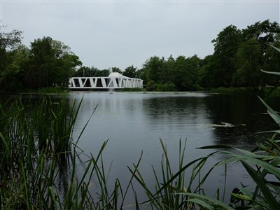 Pavillonen  i Videbæk Anlæg.
