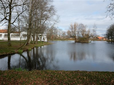 Søen i Videbæk Anlæg.
